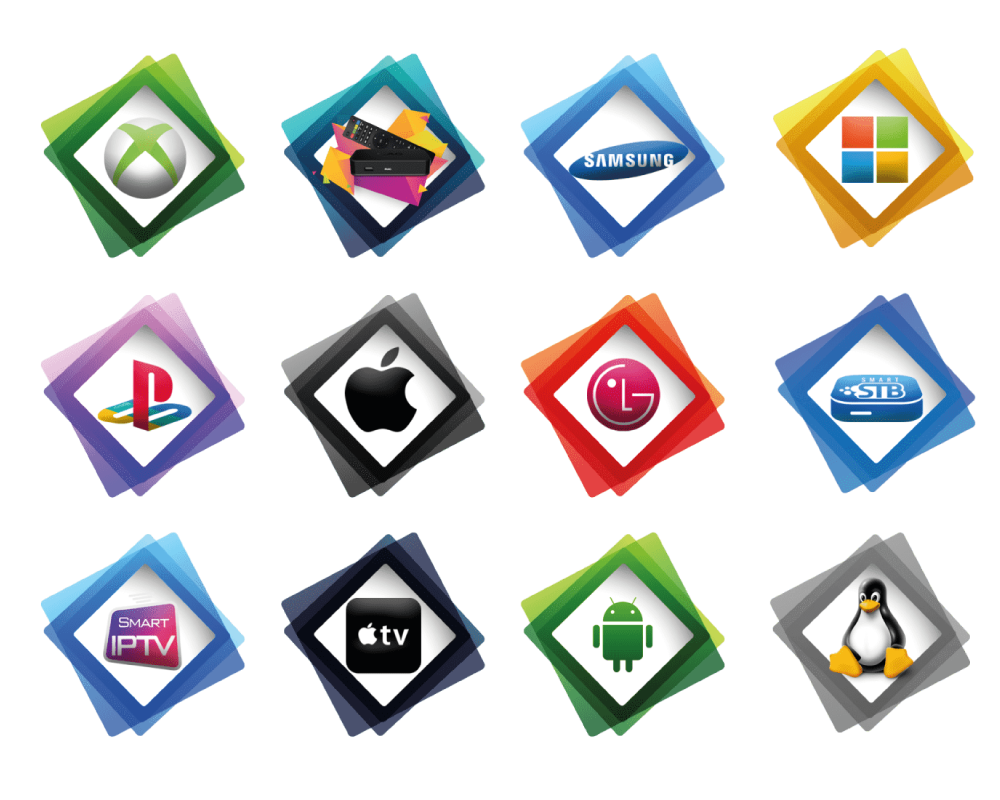 Smart Vision Box IPTV Devices Suppoted